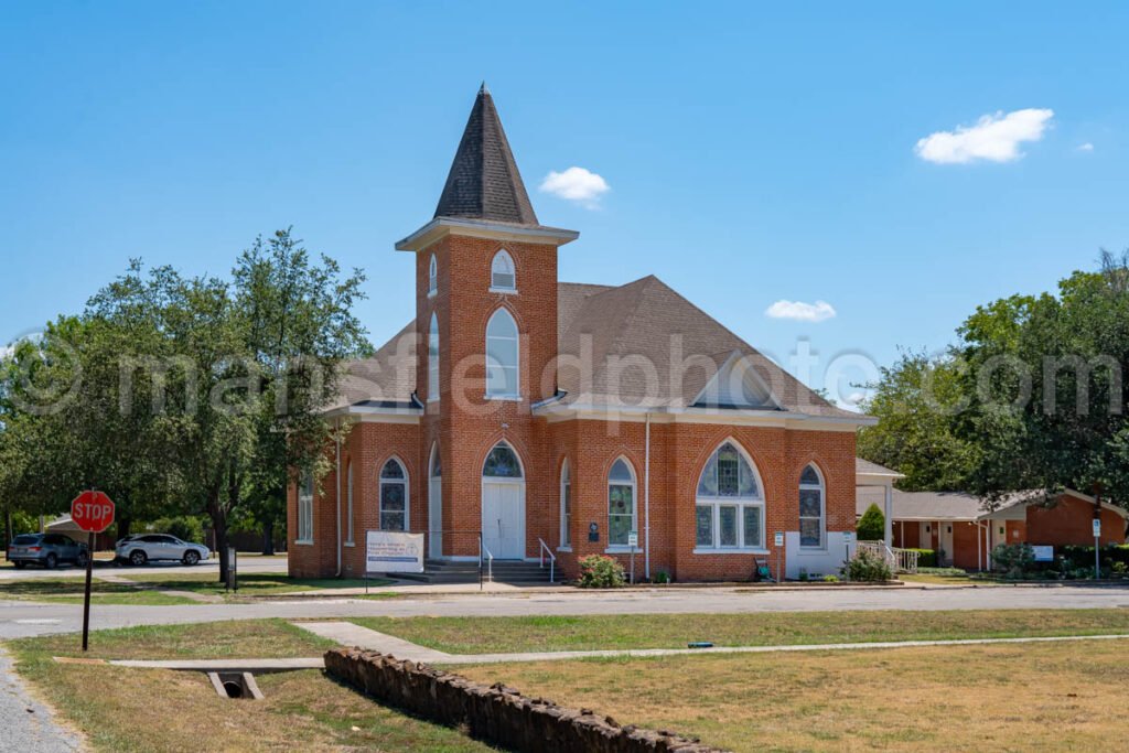 Leonard, Texas, Church A4-23128 - Mansfield Photography