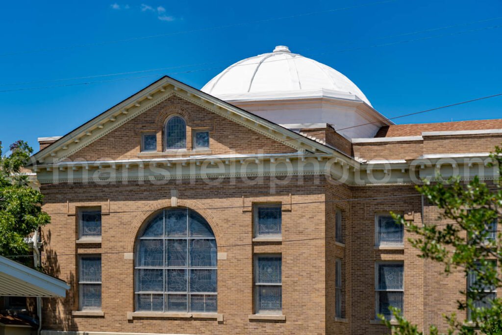 Bonham, Texas, Church A4-23151 - Mansfield Photography