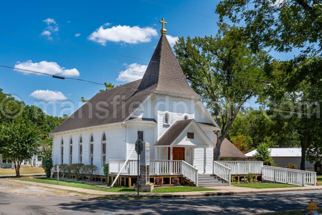 Bonham, Texas, Church A4-23171 - Mansfield Photography