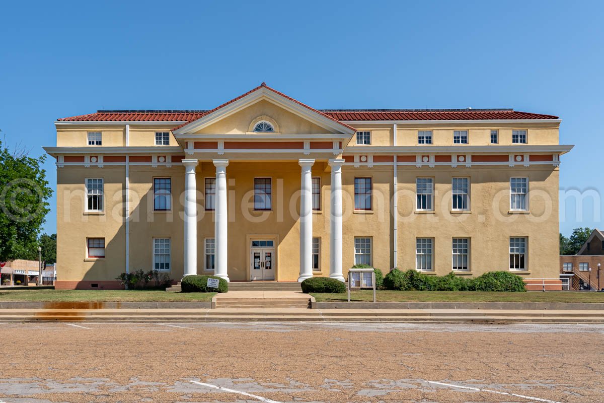 Linden, Texas, Cass County Courthouse A4-23260