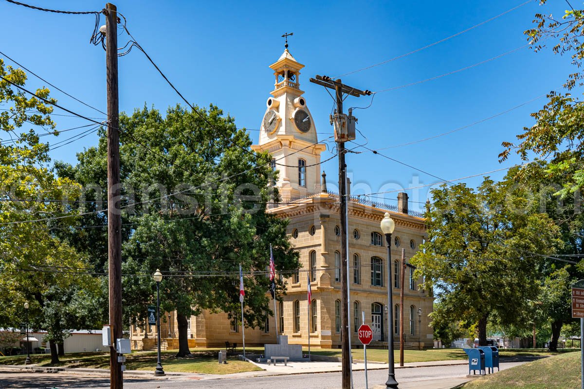 Clarksville, Texas, Red River County Courthouse A4-23335