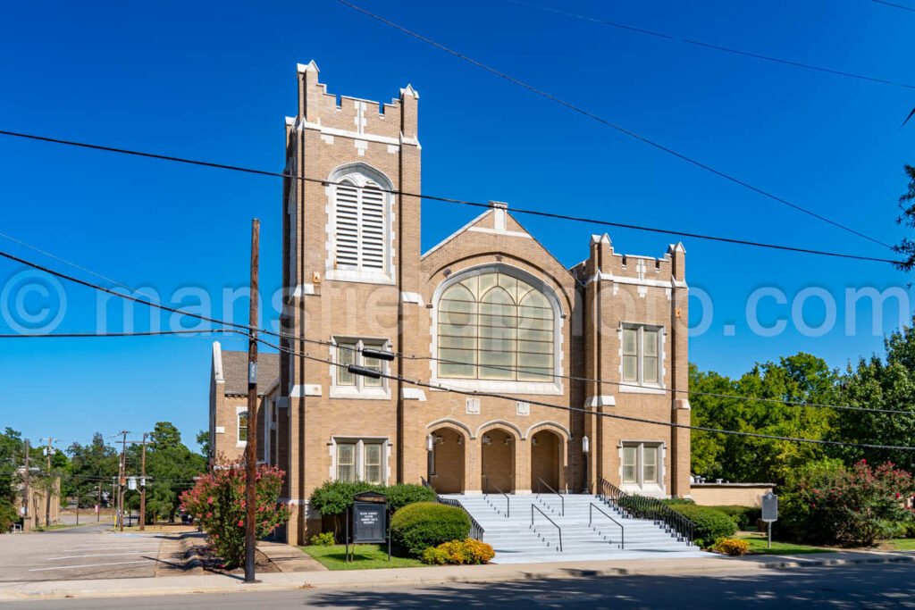 Paris, TX, Church A4-23405 - Mansfield Photography