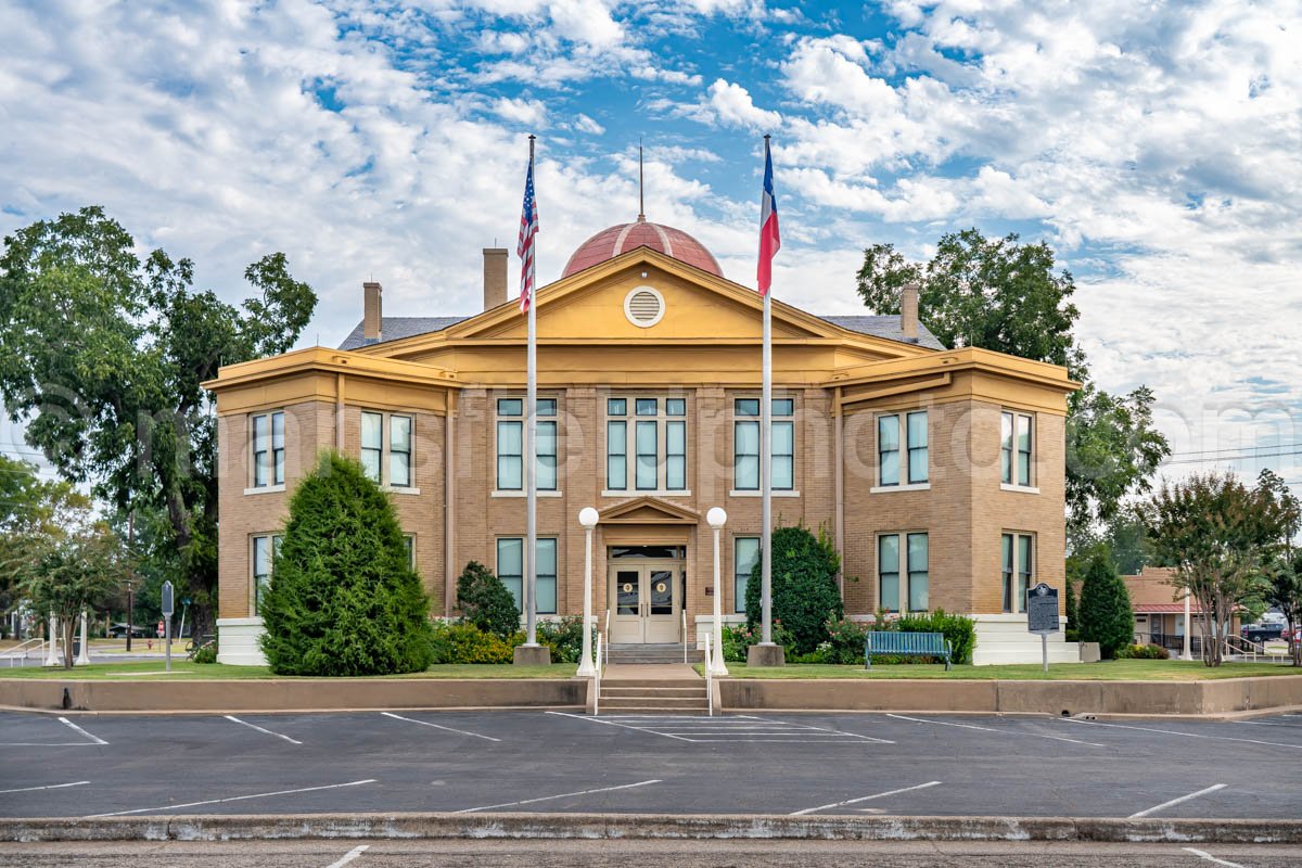 Emory, Texas, Rains County Courthouse A4-23504