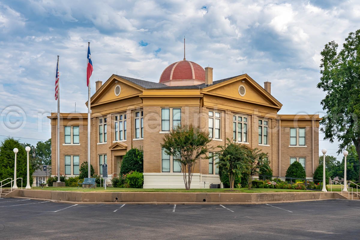 Emory, Texas, Rains County Courthouse A4-23507