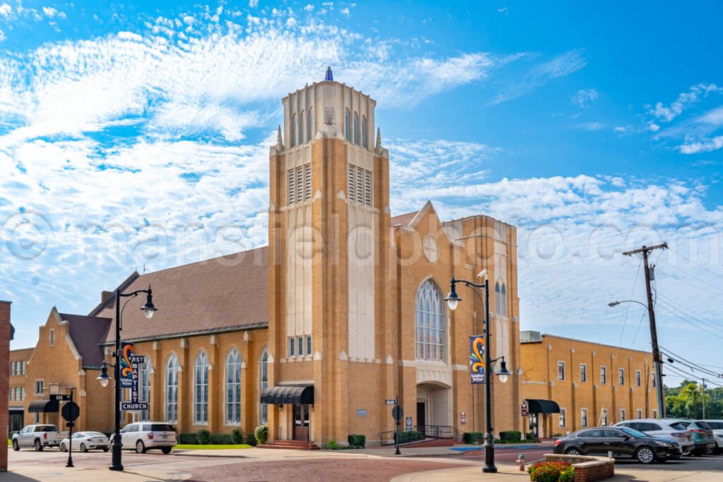 Sulphur Springs, Texas, Church A4-23514 - Mansfield Photography