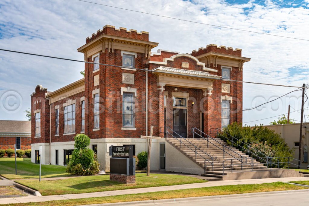 Sulphur Springs, Texas, Church A4-23539 - Mansfield Photography