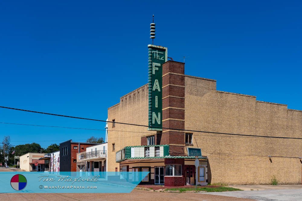 The Fain Theatre in Livingston, Texas