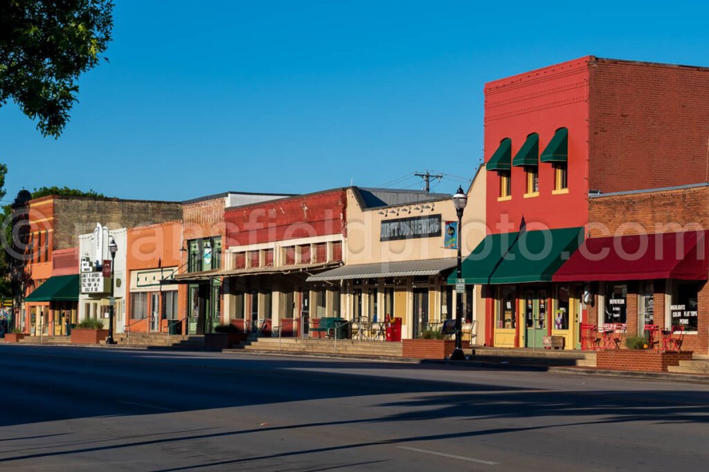 Downtown Mansfield, Tx A4-01314 - Mansfield Photography