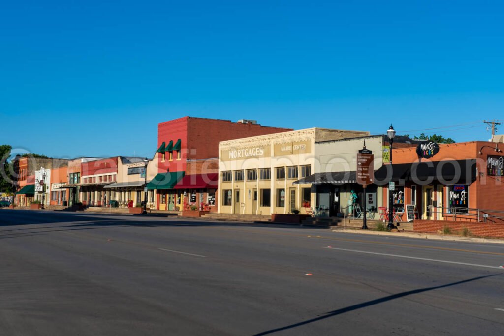 Downtown Mansfield, Tx A4-01315 - Mansfield Photography