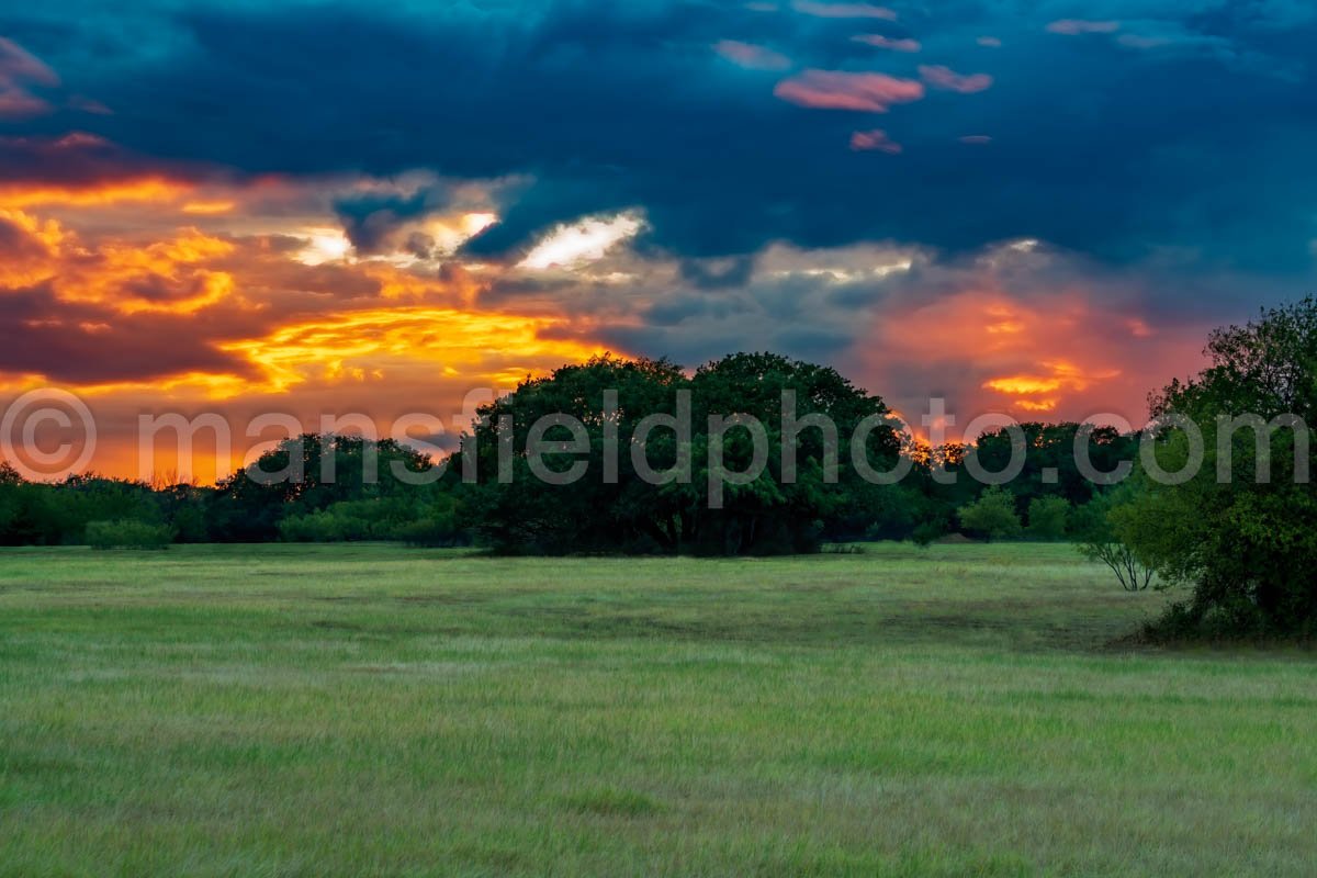 Sunset in Mansfield, TX A4-07527