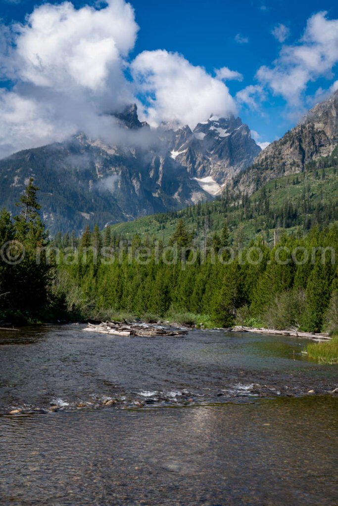 String Lake Creek And View A4-17023 - Mansfield Photography