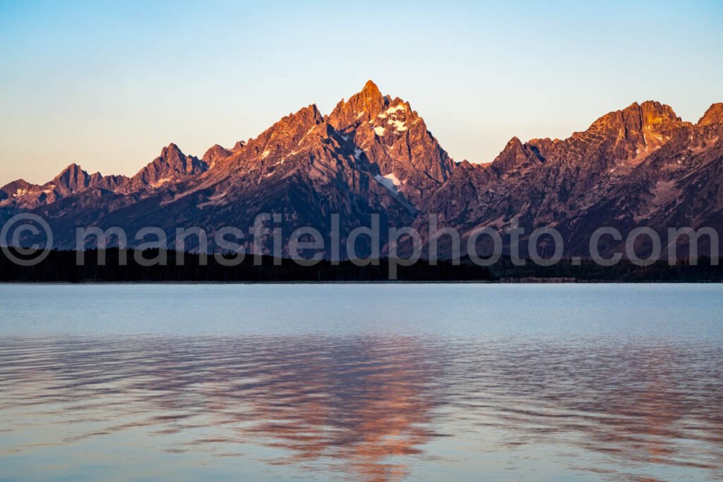 Morning On Jackson Lake A4-17326 - Mansfield Photography