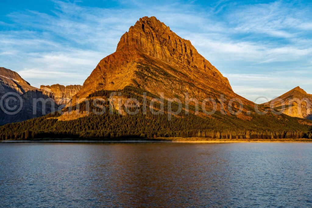 Sunrise at Swiftcurrent Lake A4-17473 - Mansfield Photography