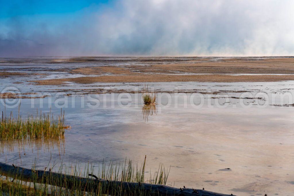 Toward Grand Prismatic Spring in Yellowstone National Park A4-17794 - Mansfield Photography