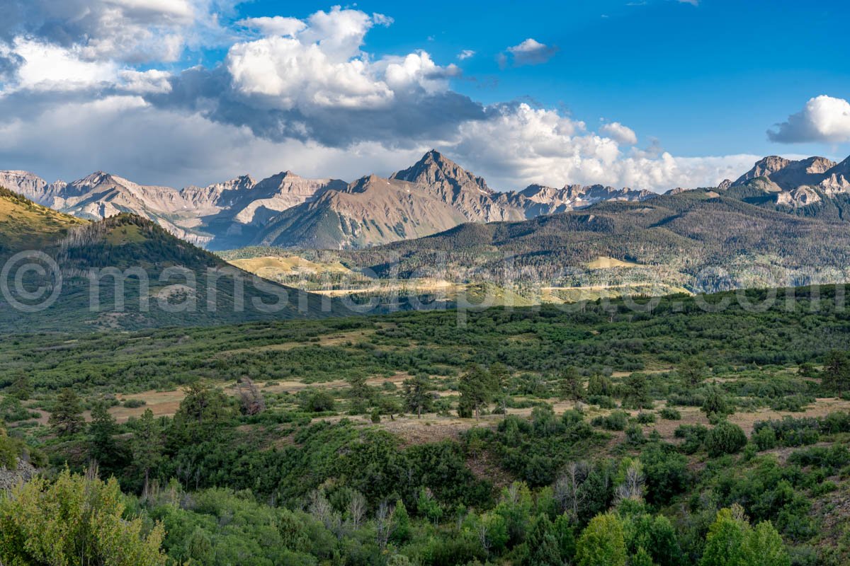 Sneffels Range of San Juan Mountains A4-18458