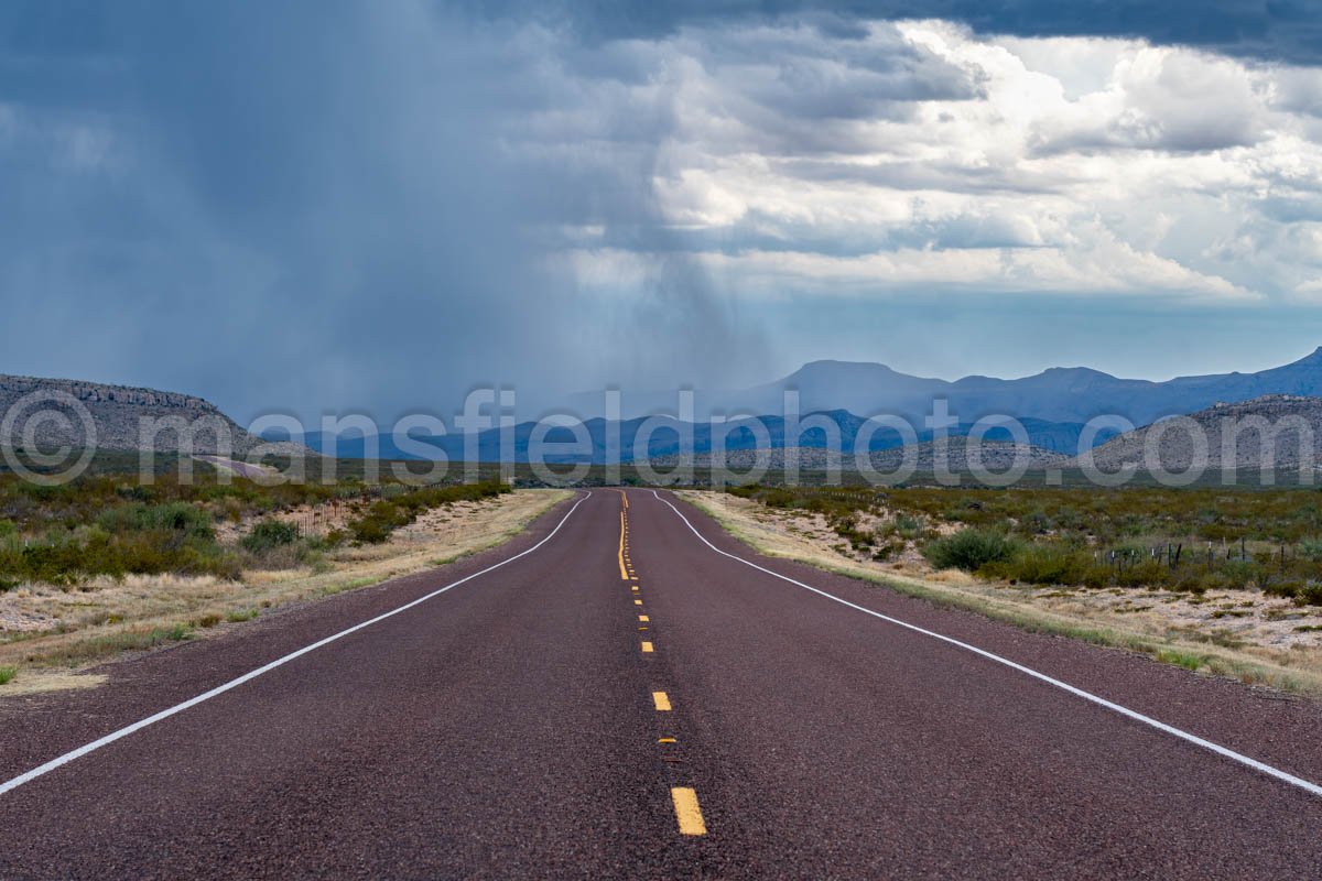 Storm Clouds South Of Fort Stockton A4-18710