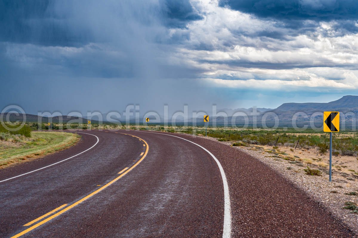 Storm Clouds South Of Fort Stockton A4-18712