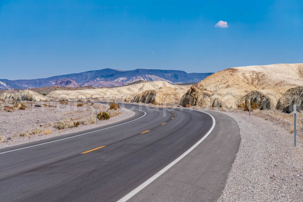 Highway In Death Valley National Park, Ca A4-22506 - Mansfield Photography