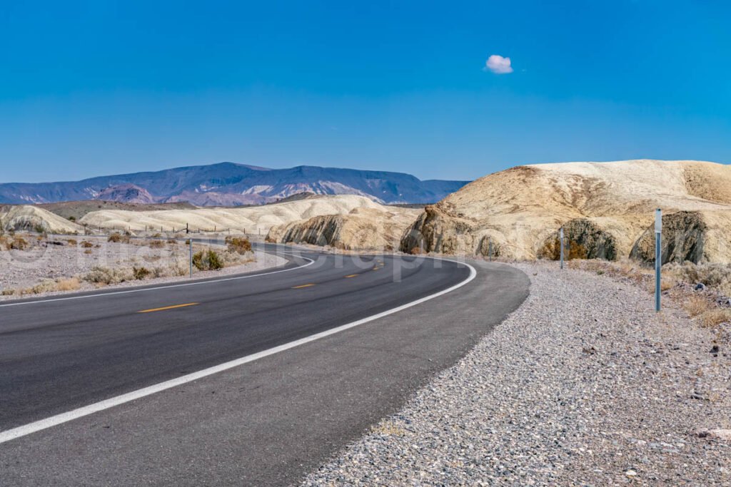 Highway In Death Valley National Park, Ca A4-22508 - Mansfield Photography