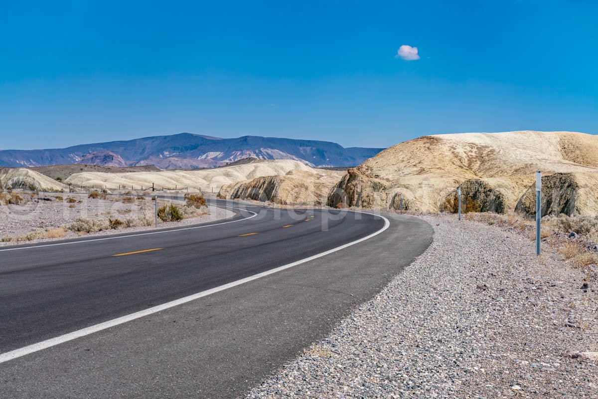 Highway In Death Valley National Park, Ca A4-22508