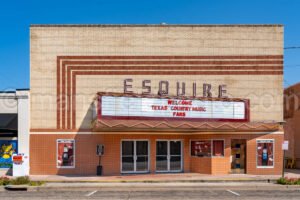 Esquire Theatre In Carthage, Texas A4-24179 - Mansfield Photography