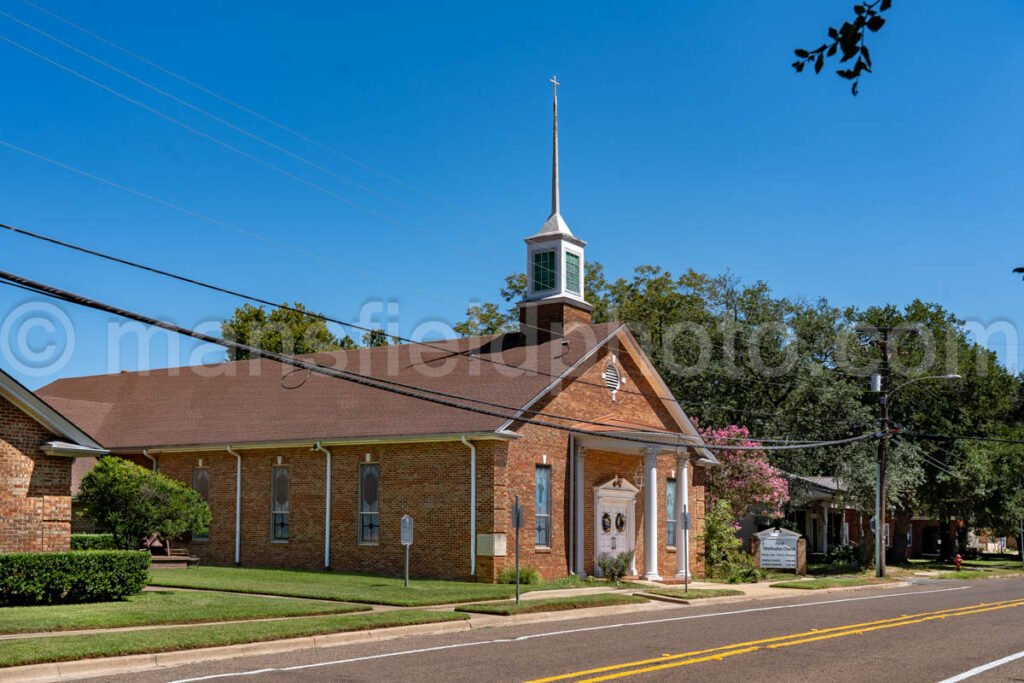 Overton, Texas, Church A4-24234 - Mansfield Photography