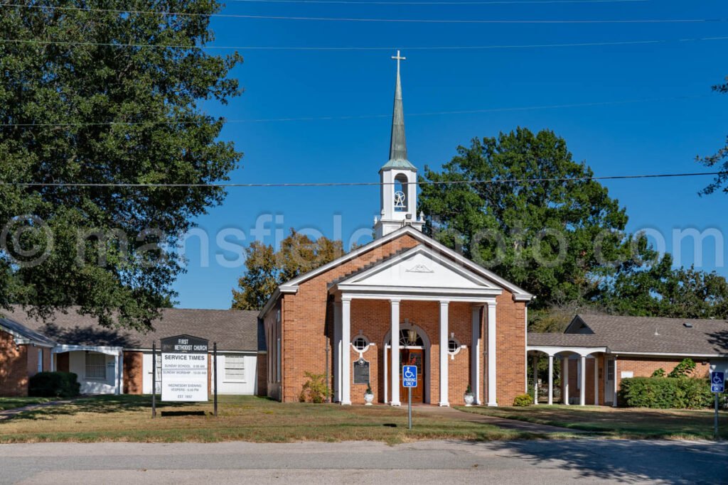 Malakoff, Texas, Church A4-24303 - Mansfield Photography