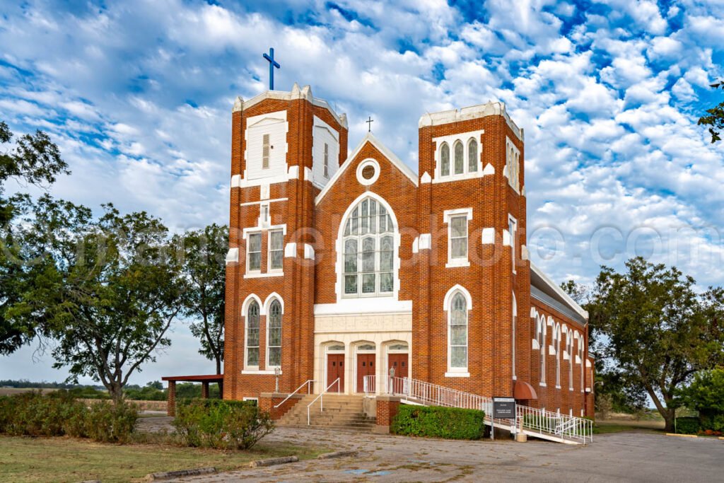 Bartlett, Texas, Church A4-24347 - Mansfield Photography