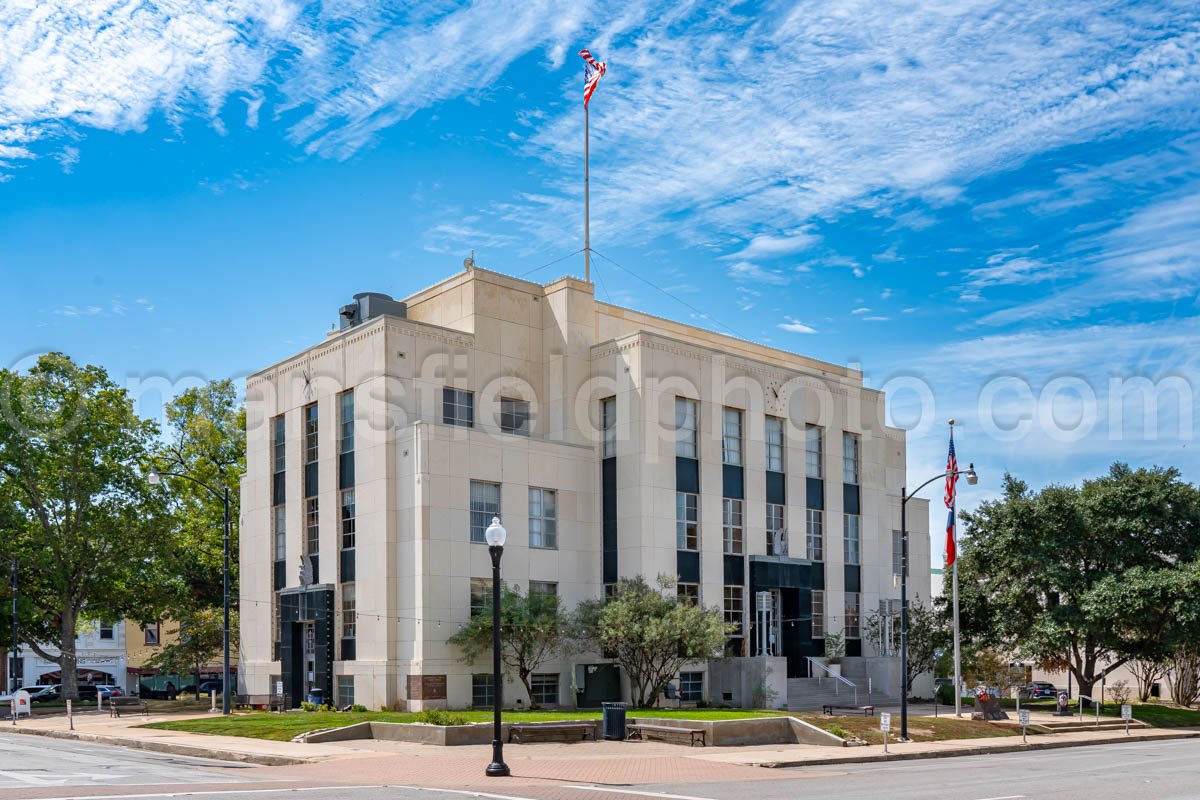 Brenham, Texas, Washington County Courthouse A4-24400