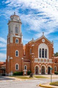 Brenham, Texas, Church A4-24420 - Mansfield Photography