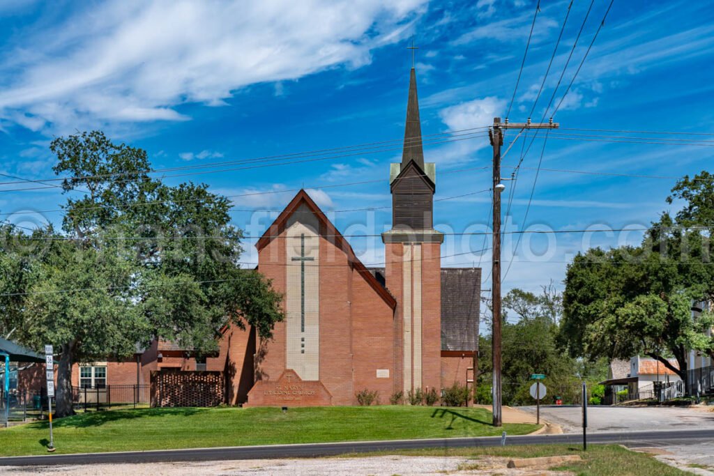 Bellville, Texas, Church A4-24428 - Mansfield Photography