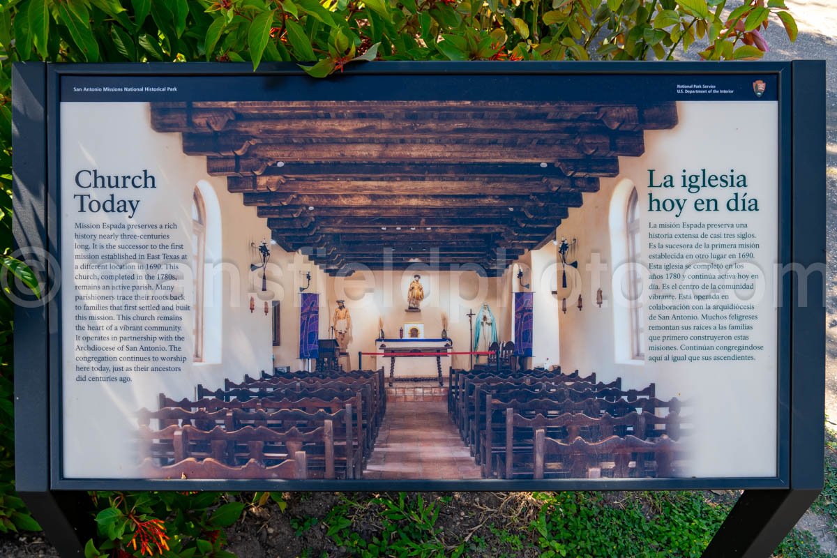 Mission Espada, San Antonio, Texas A4-24505