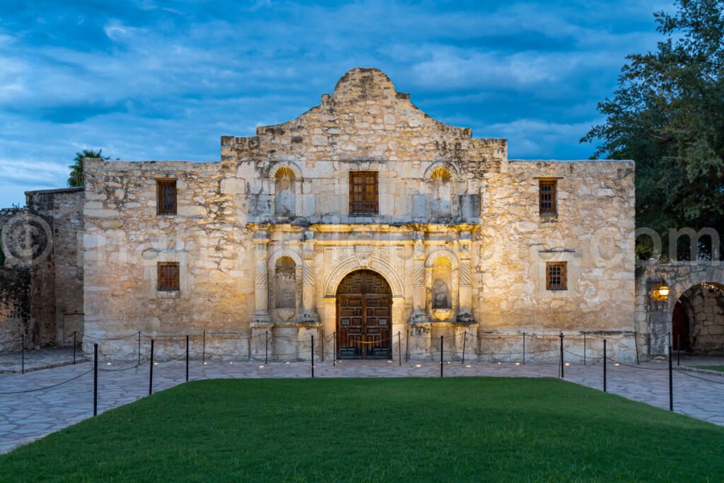 Mission San Antonio De Valero At The Alamo, San Antonio, Texas A4-24696 - Mansfield Photography