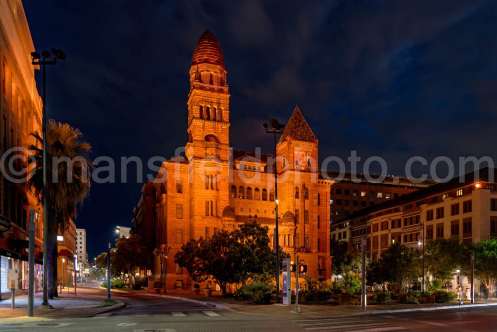 San Antonio, Texas, Bexar County Courthouse A4-24707 - Mansfield Photography