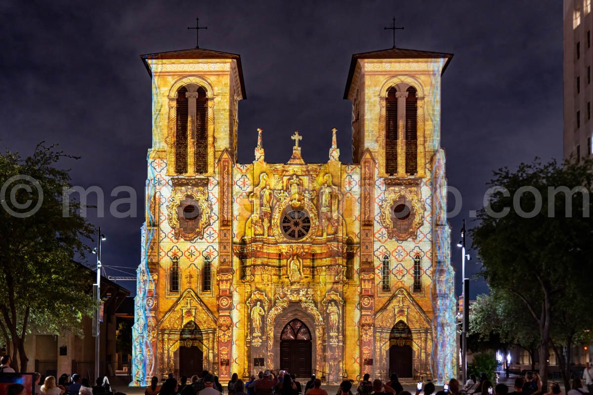 San Fernando Cathedral In San Antonio, Texas A4-24734