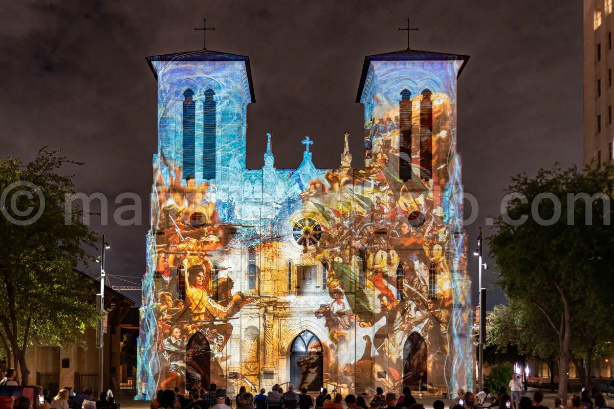 San Fernando Cathedral In San Antonio, Texas A4-24736