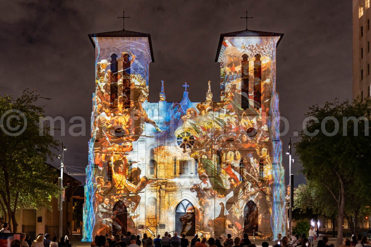 San Fernando Cathedral In San Antonio, Texas A4-24737