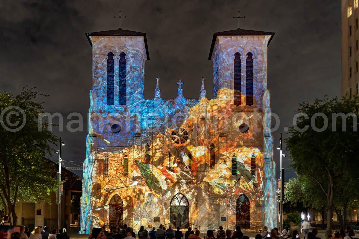 San Fernando Cathedral In San Antonio, Texas A4-24738