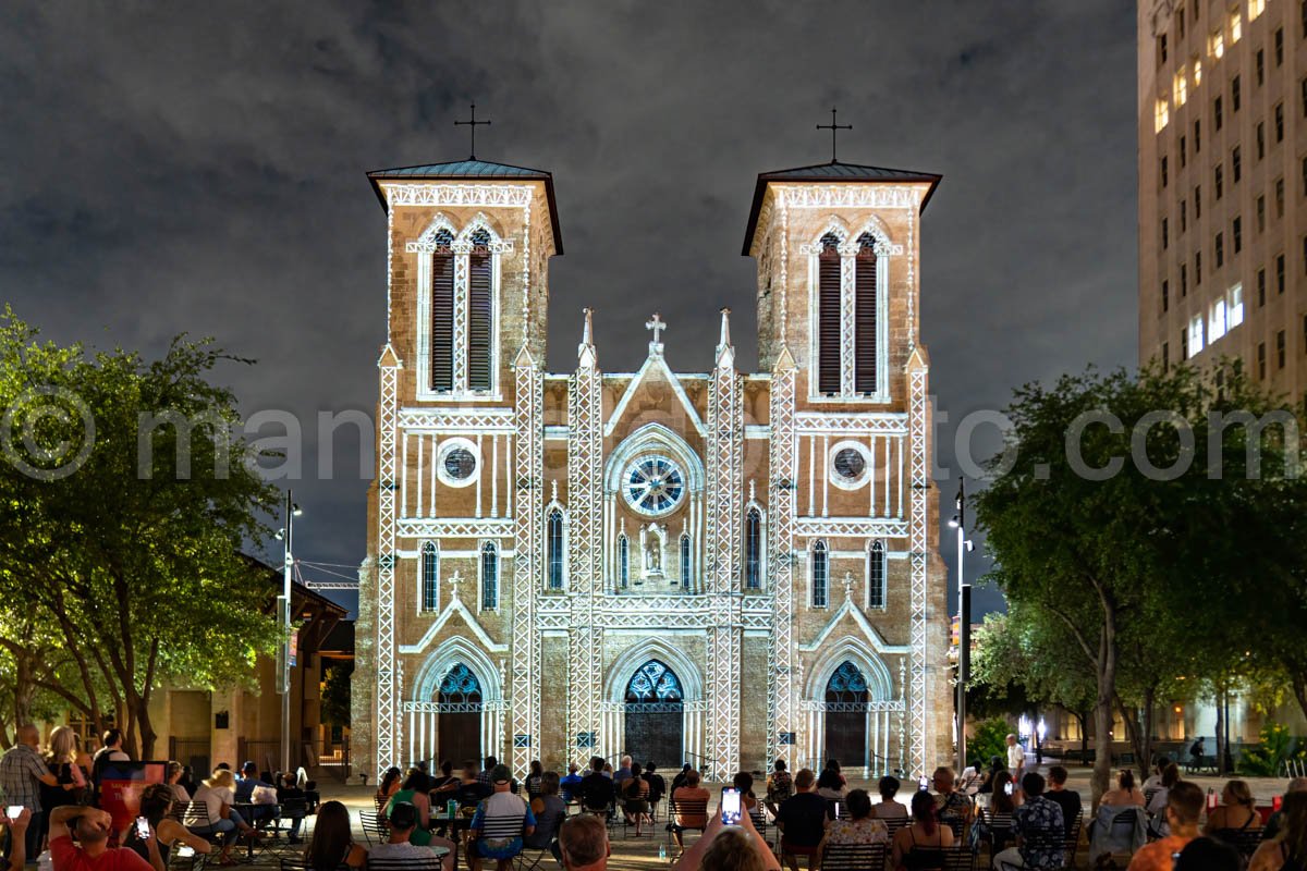 San Fernando Cathedral In San Antonio, Texas A4-24744