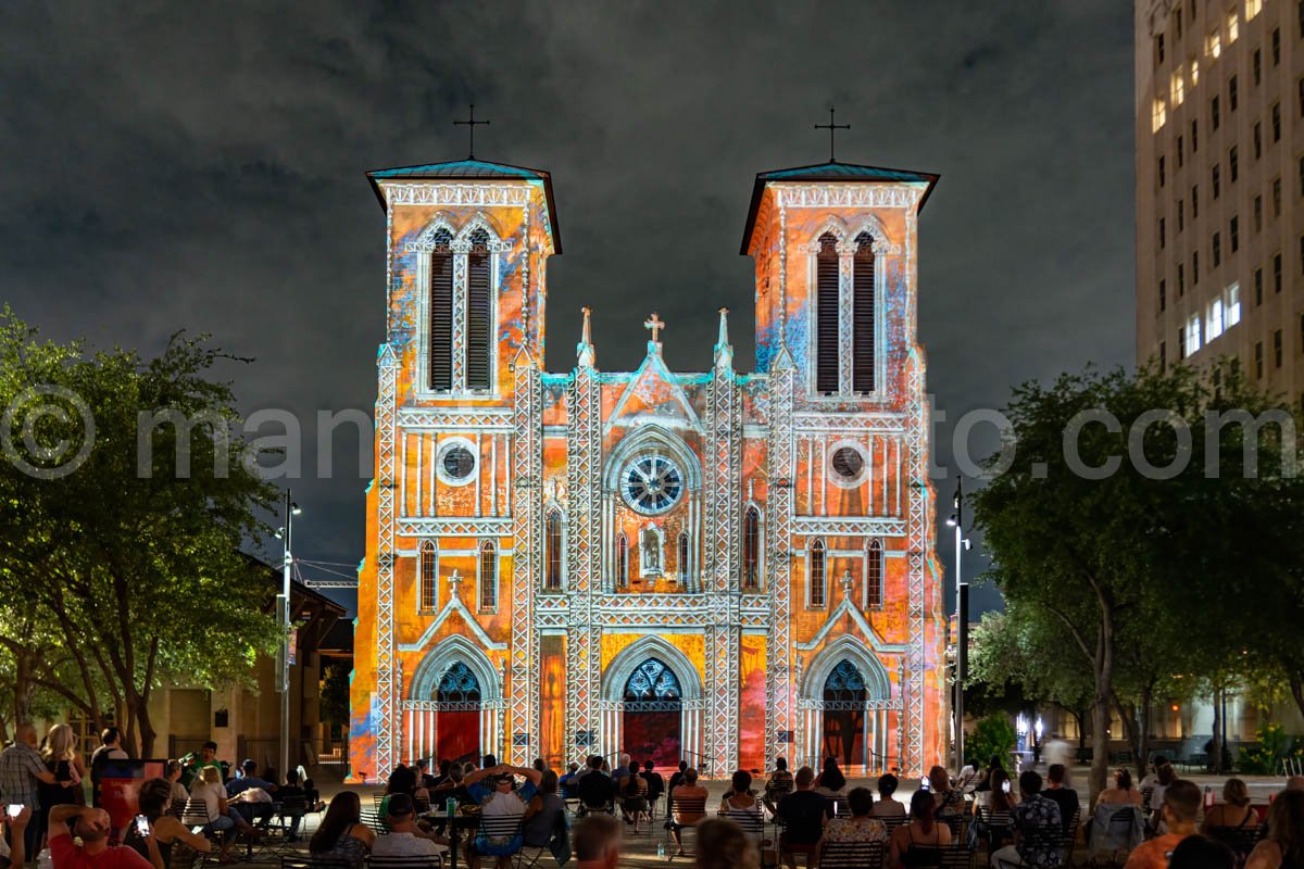 San Fernando Cathedral In San Antonio, Texas A4-24745