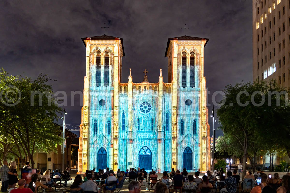 San Fernando Cathedral In San Antonio, Texas A4-24749