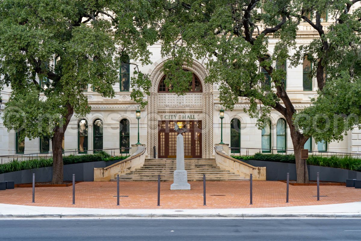 City Hall In San Antonio, Texas A4-24762