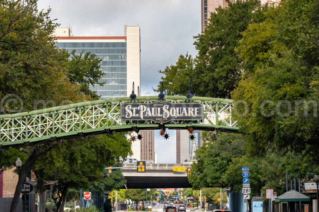 Saint Paul Square In San Antonio, Texas A4-24772 - Mansfield Photography