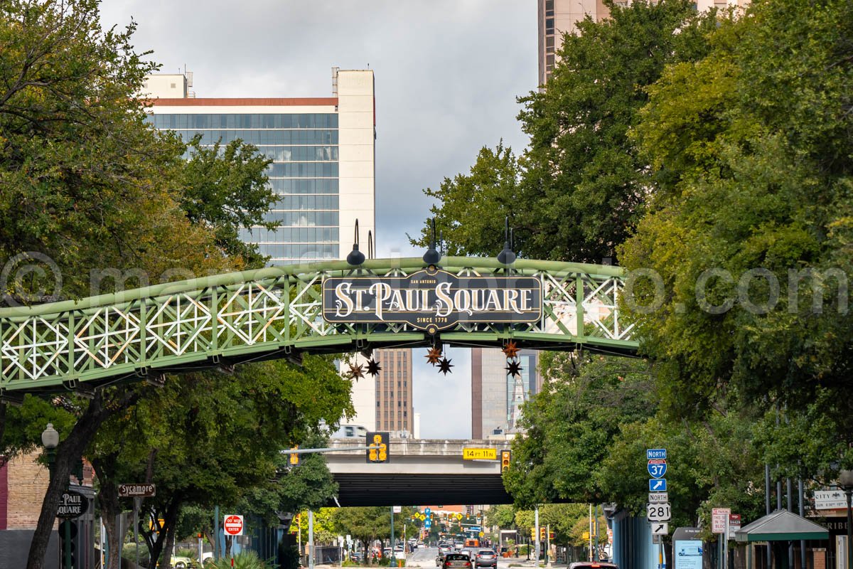 Saint Paul Square in San Antonio, Texas A4-24772