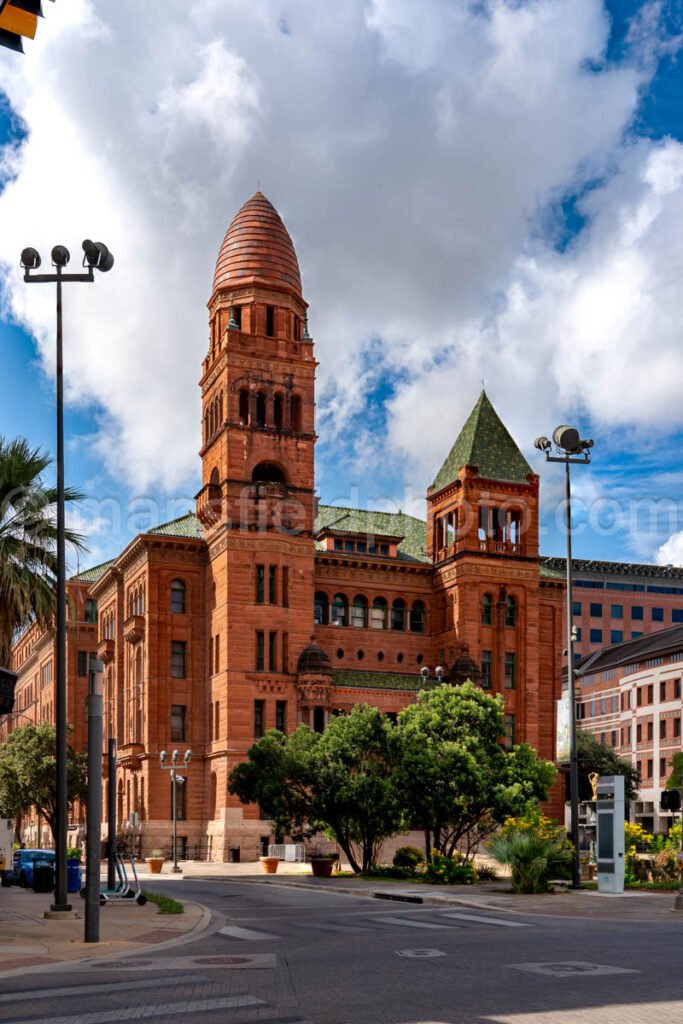 San Antonio, Texas, Bexar County Courthouse A4-24836 - Mansfield Photography