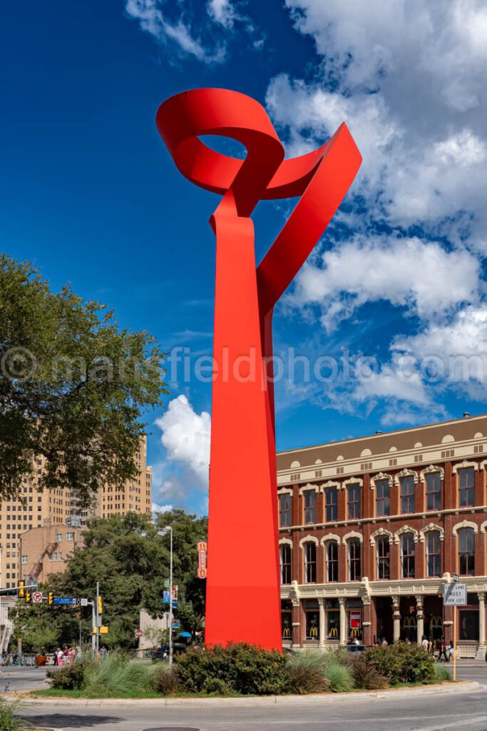 The Torch Of Friendship In San Antonio, Texas A4-24871 - Mansfield Photography