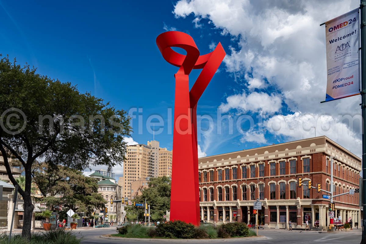 The Torch of Friendship in San Antonio, Texas A4-24873