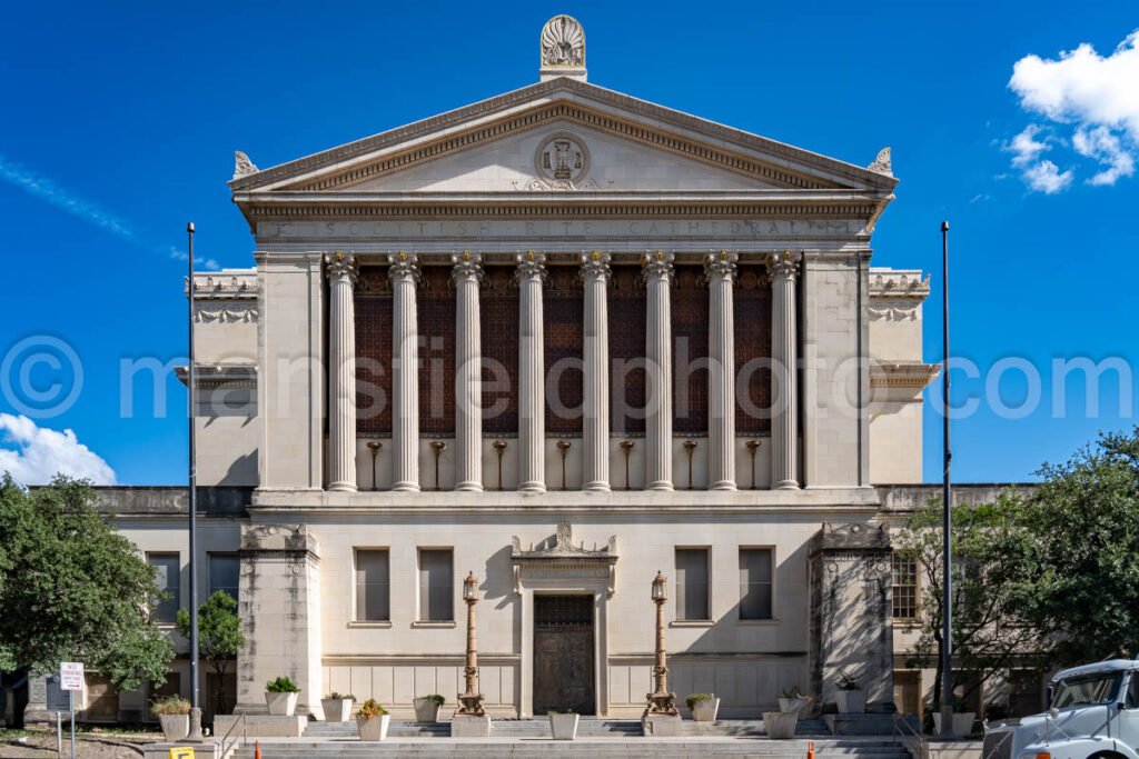 Scottish Rite Cathedral In San Antonio, Texas A4-24914 - Mansfield Photography