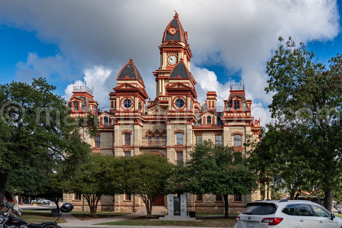 Lockhart, Texas, Caldwell County Courthouse A4-25021