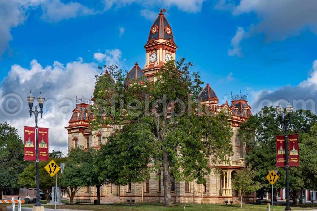 Lockhart, Texas, Caldwell County Courthouse A4-25025 - Mansfield Photography